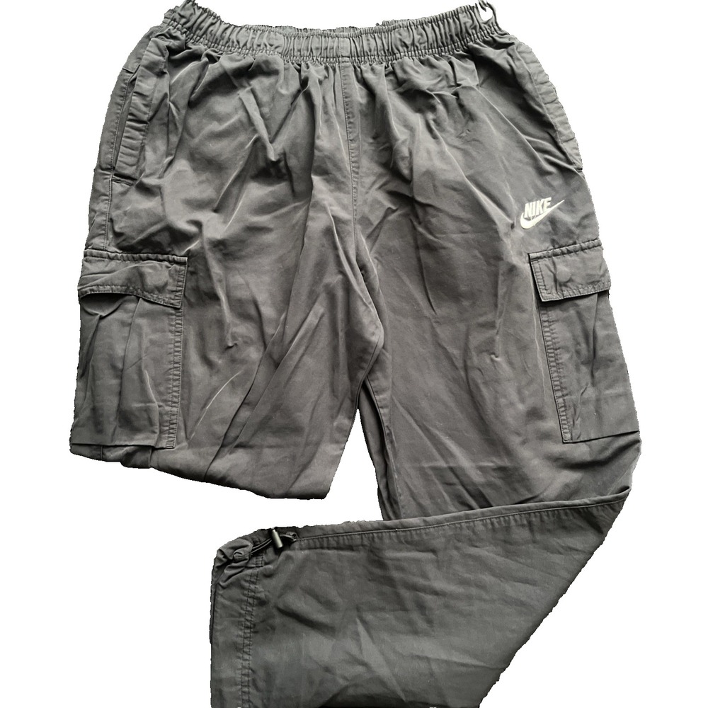 Nike Sportswear Men's M Navy Blue Unlined Woven Utility Cargo Pants Track NSW